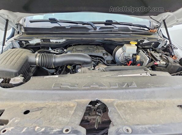 1C6SRFFT3MN531731 2021 RAM 1500 Белый Вид задней части салона