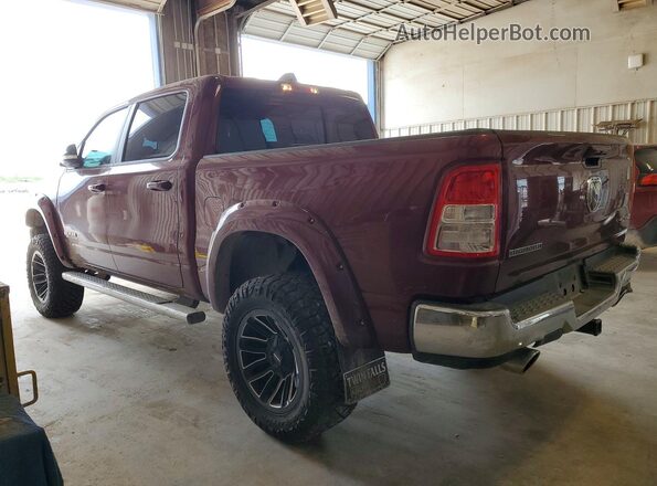 1C6SRFFT3MN626001 2021 RAM 1500 Burgundy Trasero izquierdo