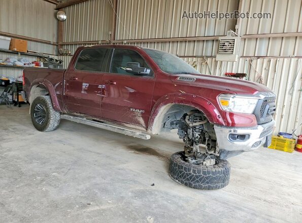 1C6SRFFT3MN626001 2021 RAM 1500 Burgundy Delantero derecho
