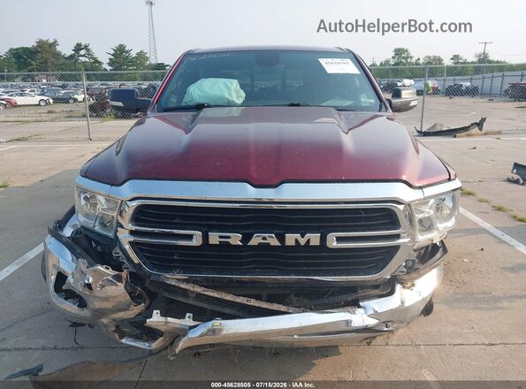 1C6SRFFT4LN379912 2020 RAM 1500 Красный Вид панели приборов