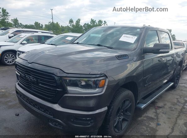 1C6SRFFT4MN510273 2021 RAM 1500 Gray Front left