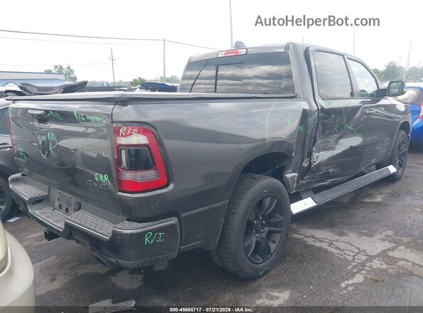 1C6SRFFT4MN510273 2021 RAM 1500 Gray Rear right