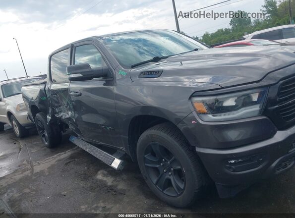 1C6SRFFT4MN510273 2021 RAM 1500 Gray Rear interior view