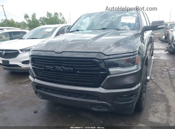 1C6SRFFT4MN510273 2021 RAM 1500 Gray Instrument cluster view
