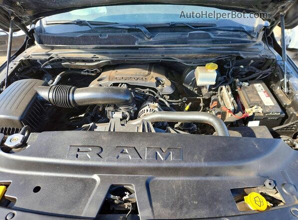 1C6SRFFT4MN716838 2021 RAM 1500 Black Rear seats view