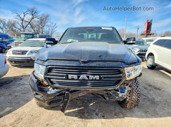 1C6SRFFT4MN716838 2021 RAM 1500 Black Front view