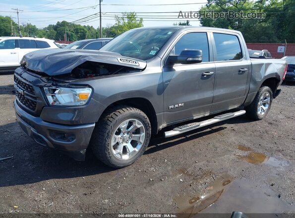 1C6SRFFT4NN361493 2022 RAM 1500 Gray Передня ліва чверть