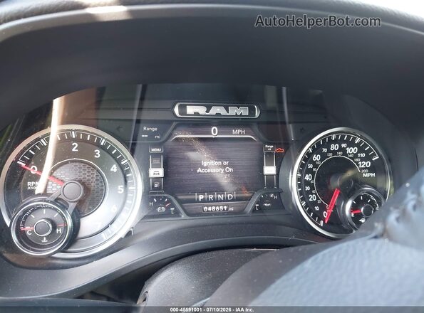1C6SRFFT4NN361493 2022 RAM 1500 Gray Вид задніх сидінь