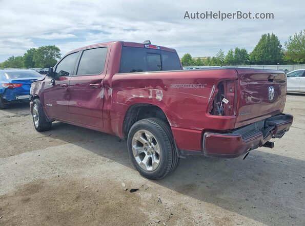 1C6SRFFT4NN380660 2022 RAM 1500 Бордовый Задняя левая четверть