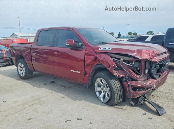 1C6SRFFT4NN380660 2022 RAM 1500 Бордовый Передняя правая четверть