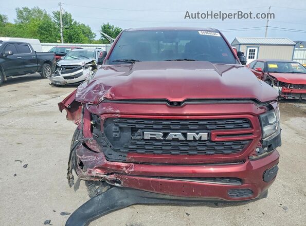 1C6SRFFT4NN380660 2022 RAM 1500 Бордовый Вид спереди