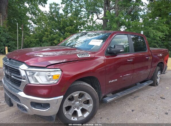 1C6SRFFT5KN606958 2019 RAM 1500 Red Widok z przodu