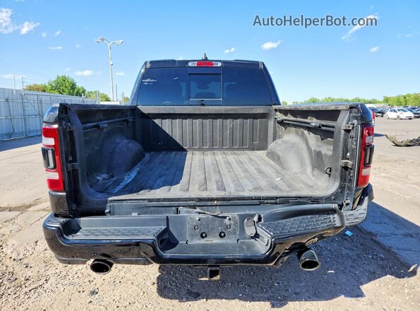 1C6SRFFT5KN907469 2019 RAM 1500 Black Rear view