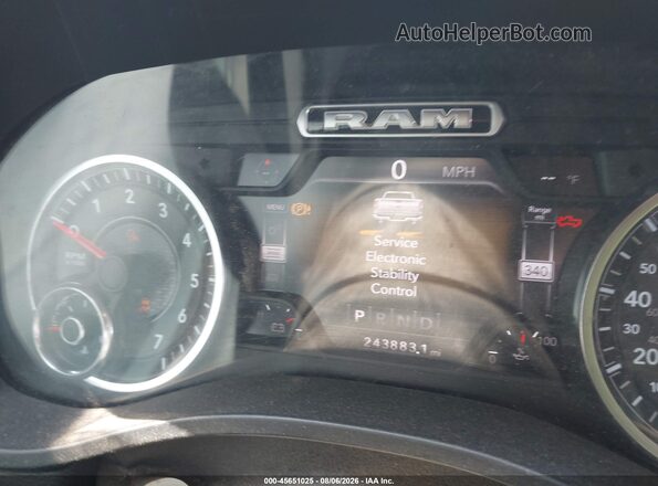 1C6SRFFT5LN183364 2020 RAM 1500 Black Հետևի նստատեղերի տեսք
