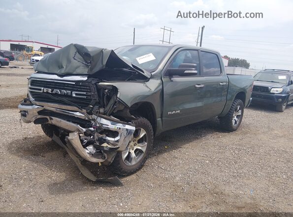 1C6SRFFT5LN417289 2020 RAM 1500 Зеленый Передняя левая четверть