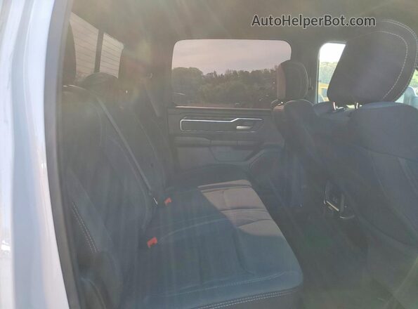 1C6SRFFT5MN514672 2021 RAM 1500 White Rear seats view