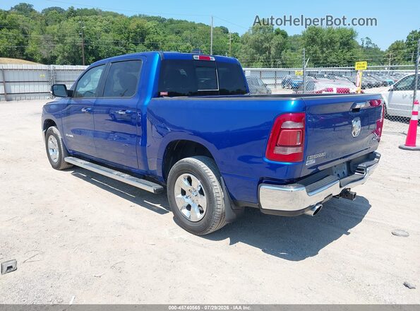 1C6SRFFT6KN659992 2019 RAM 1500 Blue Trasero izquierdo