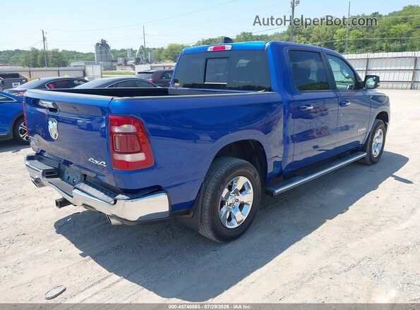1C6SRFFT6KN659992 2019 RAM 1500 Blue Trasero derecho