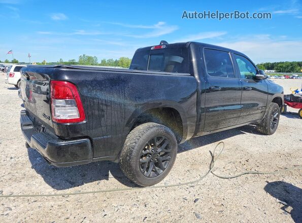 1C6SRFFT6KN702520 2019 RAM 1500 Black Rear right