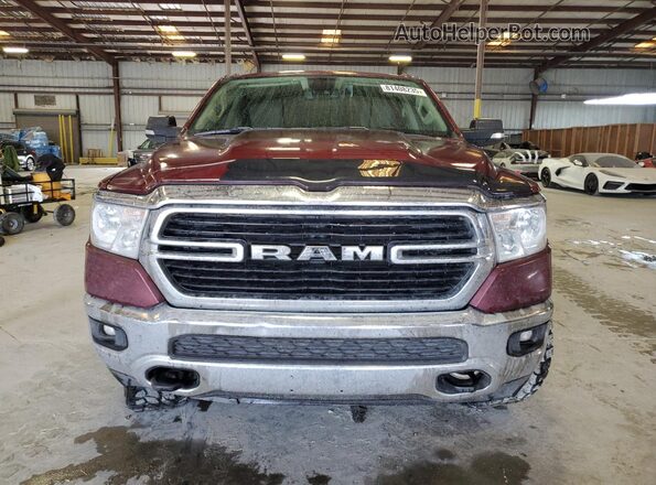 1C6SRFFT6KN784331 2019 RAM 1500 Red Front view