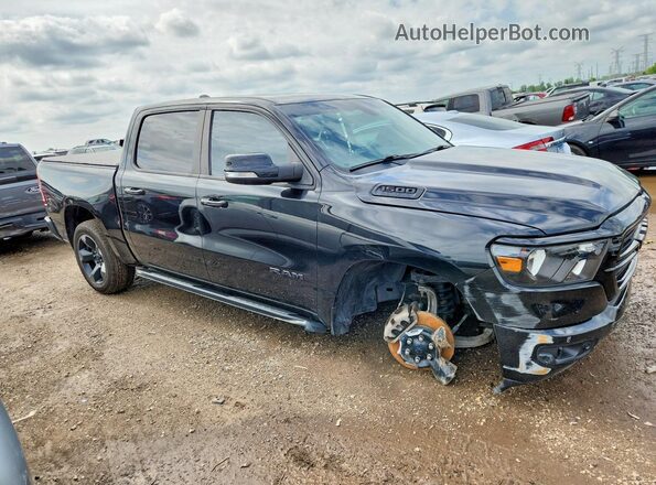 1C6SRFFT6KN890858 2019 RAM 1500 Black Առջևի աջ