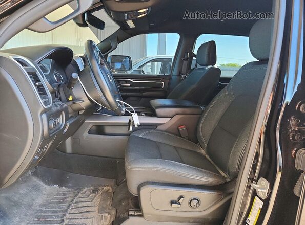 1C6SRFFT6KN899088 2019 RAM 1500 Black Вид салону спереду
