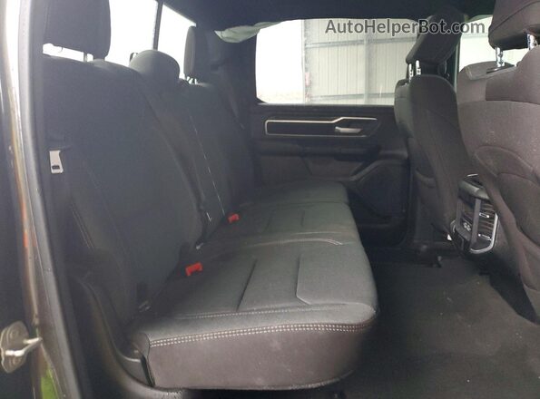 1C6SRFFT6PN685662 2023 RAM 1500 Gray Rear seats view