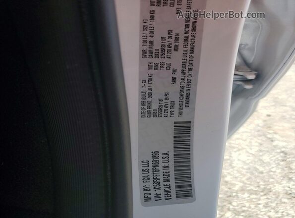 1C6SRFFT6PN691896 2023 RAM 1500 White Вид підкапотного простору