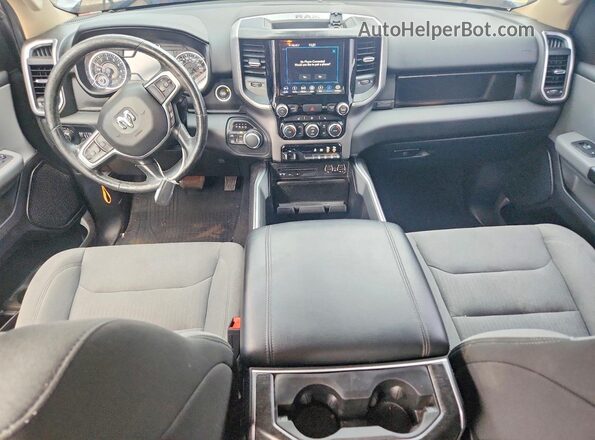 1C6SRFFT7KN510894 2019 RAM 1500 Silver Dashboard view
