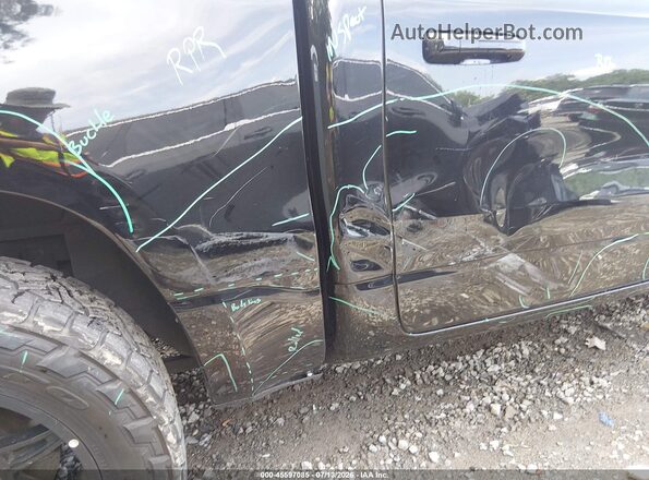 1C6SRFFT7KN826683 2019 RAM 1500 Black Front view