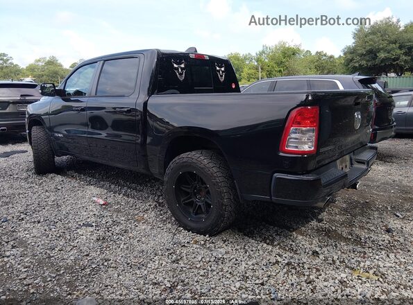 1C6SRFFT7KN826683 2019 RAM 1500 Black Rear left
