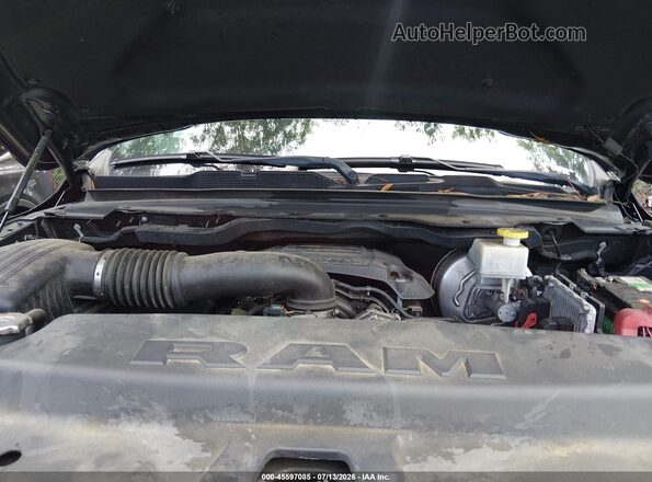 1C6SRFFT7KN826683 2019 RAM 1500 Black Rear view