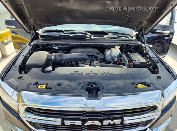 1C6SRFFT7KN849672 2019 RAM 1500 Charcoal უკანა სალონის ხედი
