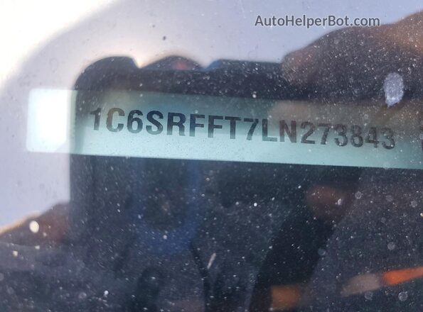 1C6SRFFT7LN273843 2020 RAM 1500 Black Вид підкапотного простору