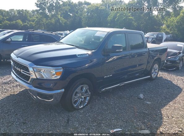 1C6SRFFT7NN333686 2022 RAM 1500 Синий Передняя левая четверть