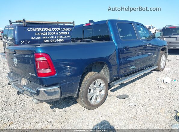 1C6SRFFT7NN333686 2022 RAM 1500 Синий Задняя правая четверть