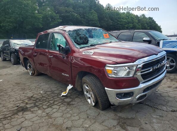 1C6SRFFT8KN668581 2019 RAM 1500 Burgundy წინა მარჯვენა