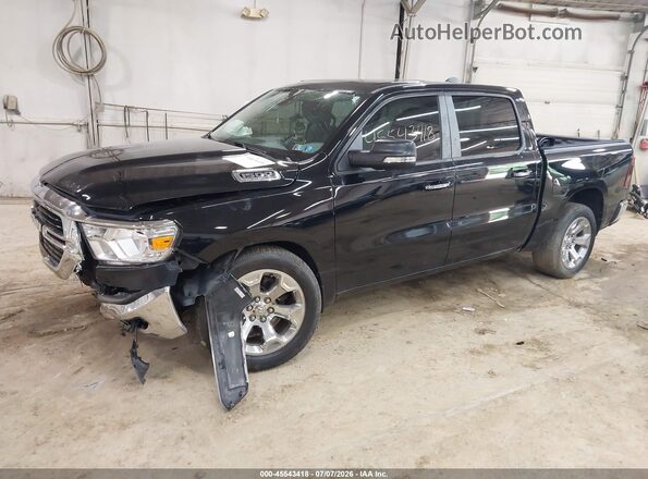 1C6SRFFT8KN698972 2019 RAM 1500 Черный Передняя левая четверть