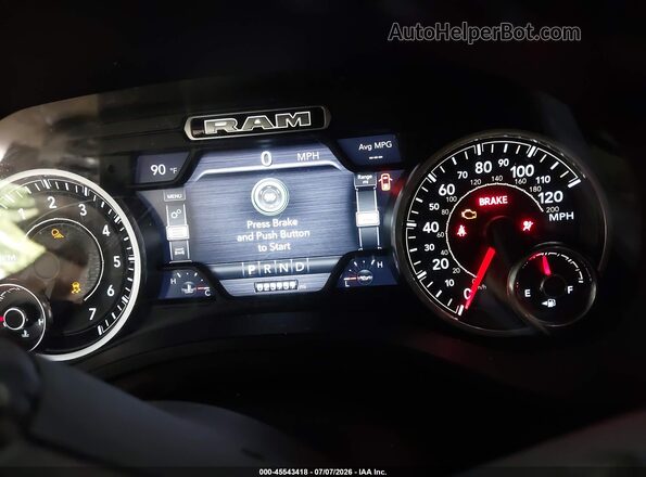 1C6SRFFT8KN698972 2019 RAM 1500 Черный Вид задних сидений