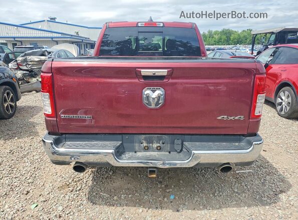 1C6SRFFT8LN110506 2020 RAM 1500 Burgundy Вид ззаду