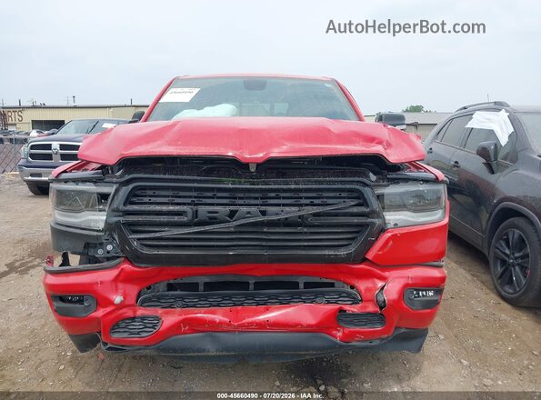 1C6SRFFT8MN622283 2021 RAM 1500 Red Widok zestawu wskaźników