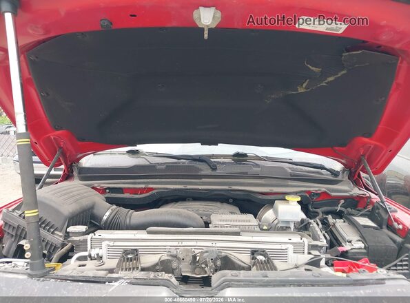 1C6SRFFT8MN622283 2021 RAM 1500 Red Widok z tyłu