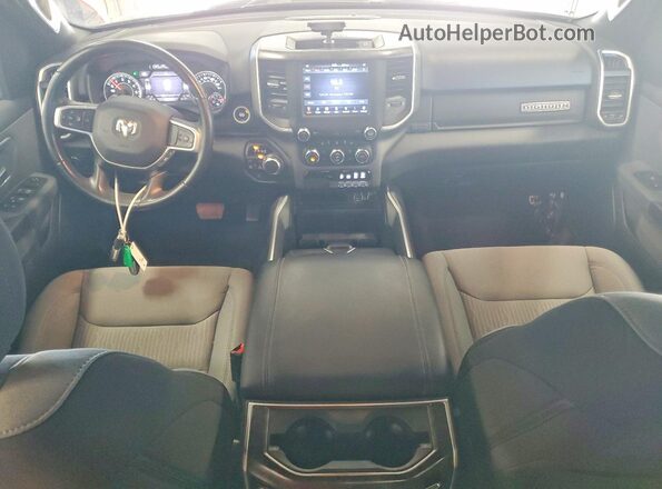 1C6SRFFT8MN772586 2021 RAM 1500 Gray Вид панелі приладів