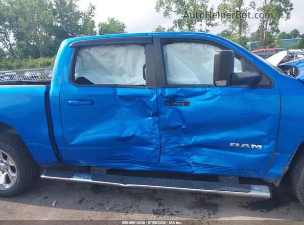 1C6SRFFT8MN826999 2021 RAM 1500 Blue Widok zestawu wskaźników