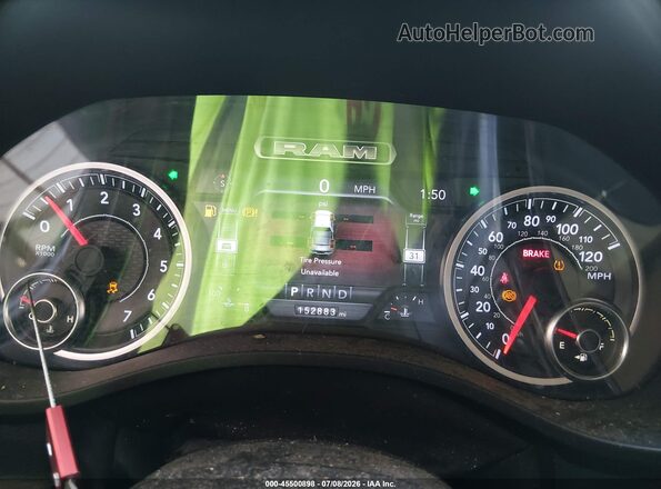1C6SRFFTXKN664838 2019 RAM 1500 Blue Вид задніх сидінь