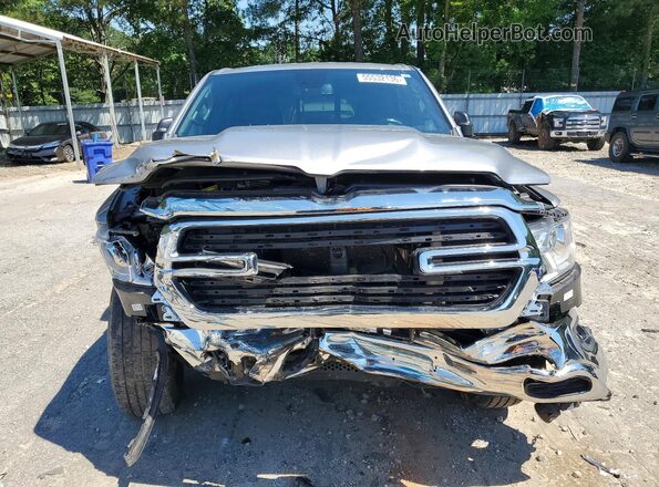 1C6SRFFTXKN668243 2019 RAM 1500 Silver წინა ხედი