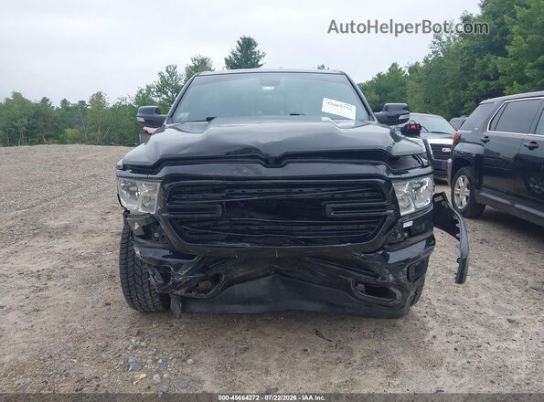 1C6SRFFTXKN707249 2019 RAM 1500 Черный Вид щитка приборов