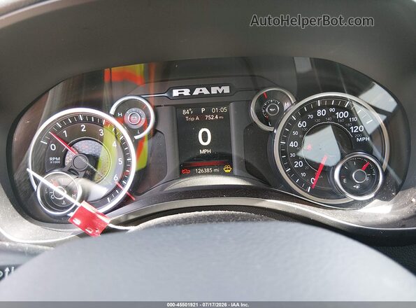 1C6SRFFTXLN109440 2020 RAM 1500 White Vista de los asientos traseros