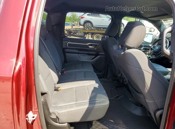 1C6SRFFTXLN407051 2020 RAM 1500 Red Rear seats view