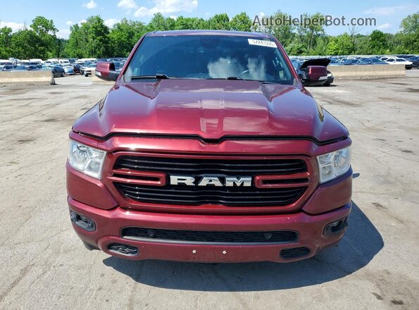 1C6SRFFTXLN407051 2020 RAM 1500 Red Front view